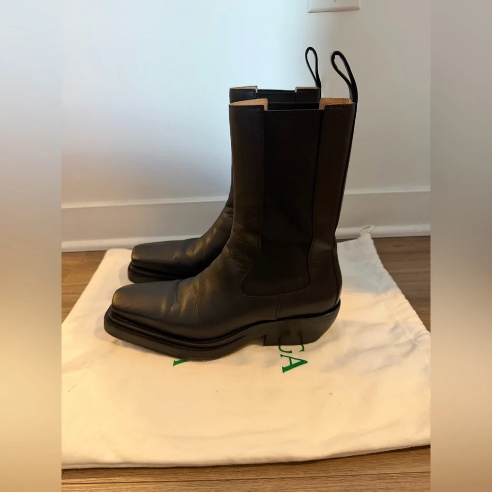 Bottega Veneta Square toe boots - Picture 5 of 7